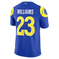 Jdoa LA.Rams #23 Kyren Williams Royal Team Vapor F.U.S.E. Stitched Limited Jerseys