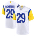 Jdoa LA.Rams #29 Eric Dickerson Player White Home Game Stitched Jerseys