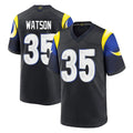 Jdoa LA.Rams #35 Jaylen Watson Player Black Midnight Rivalries Collection Home Game Stitched Jerseys
