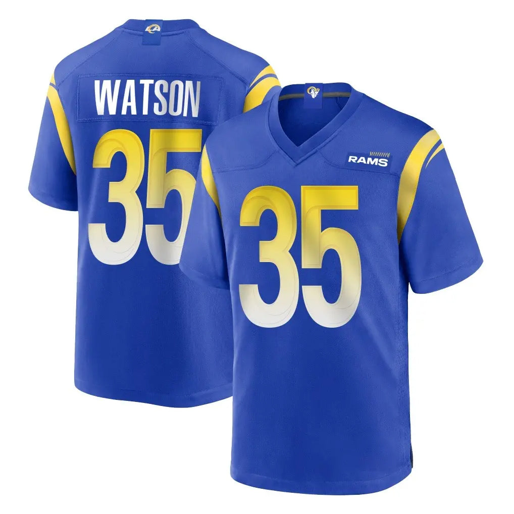 Jdoa LA.Rams #35 Jaylen Watson Player Royal Home Game Stitched Jerseys