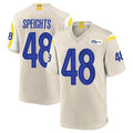 Jdoa LA.Rams #48 Omar Speights Player Bone Home Game Stitched Jerseys
