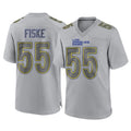 Jdoa LA.Rams #55 Braden Fiske Player Gray Atmosphere Fashion Home Game Stitched Jerseys