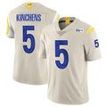 Jdoa LA.Rams #5 Kamren Kinchens Player Bone Limited Vapor Home Game Stitched Jerseys