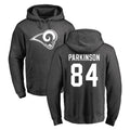 Jdoa LA.Rams #84 Colby Parkinson Player Gray Pullover Hoodie Limited Game Stitched Jerseys