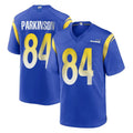 Jdoa LA.Rams #84 Colby Parkinson Player Royal Home Game Stitched Jerseys