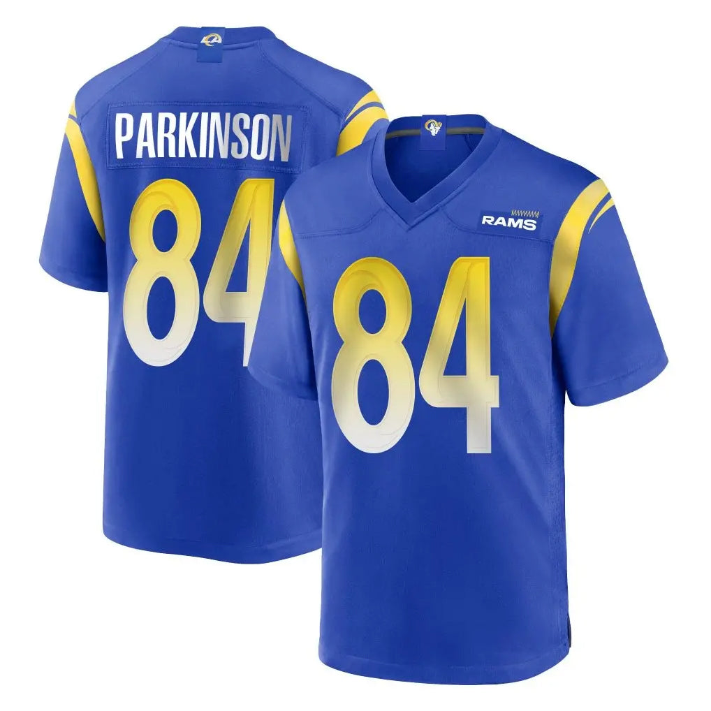 Jdoa LA.Rams #84 Colby Parkinson Player Royal Home Game Stitched Jerseys