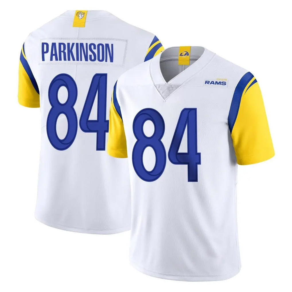 Jdoa LA.Rams #84 Colby Parkinson Player White Limited Vapor Untouchable Home Game Stitched Jerseys