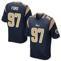 Jdoa LA.Rams #97 Poona Ford Player Navy Home Game Stitched Jerseys