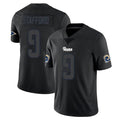 Jdoa LA.Rams #9 Matthew Stafford Player Black Impact Limited Home Game Stitched Jerseys