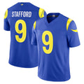 Jdoa LA.Rams #9 Matthew Stafford Player Royal Vapor F.U.S.E. Limited Home Game Stitched Jerseys