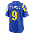 Jdoa LA.Rams #9 Matthew Stafford Royal Team Game Player Stitched Jerseys