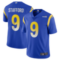Jdoa LA.Rams #9 Matthew Stafford Royal Vapor Limited Jersey American Stitched Jerseys