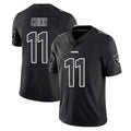Jdoa LV.Raiders #11 Jeremy Chinn Player Black Limited Black Impact Home Game Stitched Jerseys