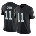 Jdoa LV.Raiders #11 Jeremy Chinn Player Black Limited Vapor F.U.S.E. Home Game Stitched Jerseys