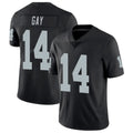 Jdoa LV.Raiders #14 Matt Gay Player Black Limited Vapor Untouchable Home Game Stitched Jerseys