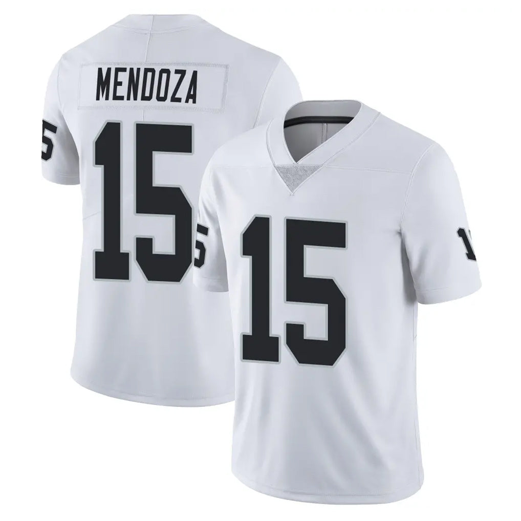 Jdoa LV.Raiders #15 Fernando Mendoza Player White Limited Vapor Untouchable Home Game Stitched Jerseys
