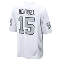 Jdoa LV.Raiders #15 Fernando Mendoza White Alternate Game Player Stitched Jerseys