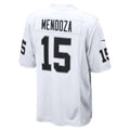 Jdoa LV.Raiders #15 Fernando Mendoza White Game Player Stitched Jerseys