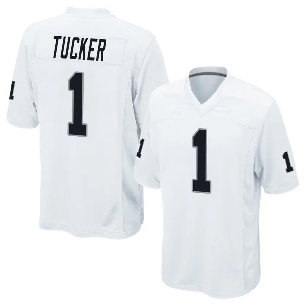 Jdoa LV.Raiders #1 Tre Tucker Player White Home Game Stitched Jerseys