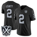Jdoa LV.Raiders #2 Ashton Jeanty Player Black 2026 Vapor Limited Home Game Stitched Jerseys