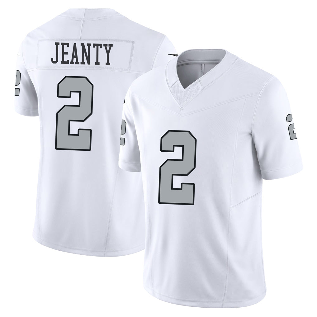 Jdoa LV.Raiders #2 Ashton Jeanty Player White Alternate Vapor F.U.S.E Limited Stitched Jerseys