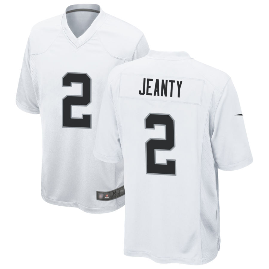 Jdoa LV.Raiders #2 Ashton Jeanty Player White Game Stitched Jerseys