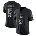 Jdoa LV.Raiders #5 Eric Stokes Player Black Limited Black Impact Home Game Stitched Jerseys