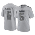 Jdoa LV.Raiders #5 Eric Stokes Player Gray Atmosphere Fashion Limited Game Stitched Jerseys
