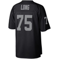 Jdoa LV.Raiders #75 Howie Long Mitchell & Ness Black Retired Player Legacy Replica Jersey