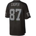 Jdoa LV.Raiders #87 Dave Casper Mitchell & Ness Black Legacy Replica Jersey Stitched Puhic