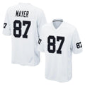 Jdoa LV.Raiders #87 Michael Mayer Player White Home Game Stitched Jerseys