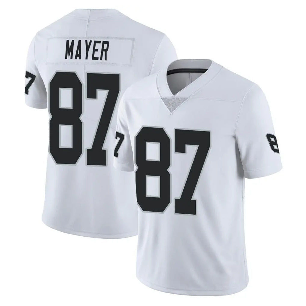 Jdoa LV.Raiders #87 Michael Mayer Player White Limited Vapor Untouchable Home Game Stitched Jerseys