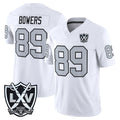 Jdoa LV.Raiders #89 Brock Bowers Player White 2026 Vapor Limited Home Game Stitched Jerseys