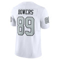 Jdoa LV.Raiders #89 Brock Bowers Player White Alternate Vapor F.U.S.E Limited Stitched Jerseys
