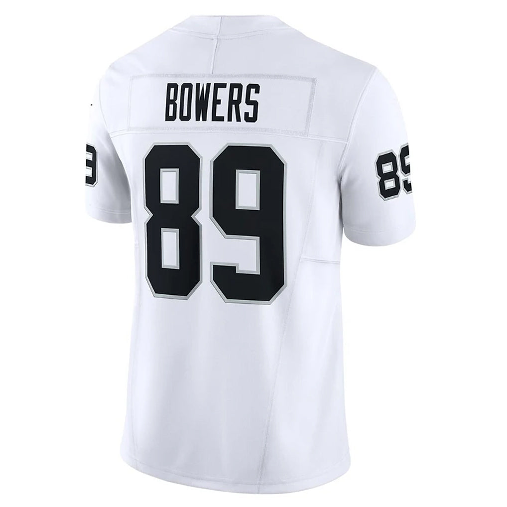 Jdoa LV.Raiders #89 Brock Bowers Player White Vapor F.U.S.E Limited Stitched Jerseys