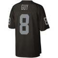 Jdoa LV.Raiders #8 Ray Guy Mitchell & Ness Black Legacy Replica Jersey