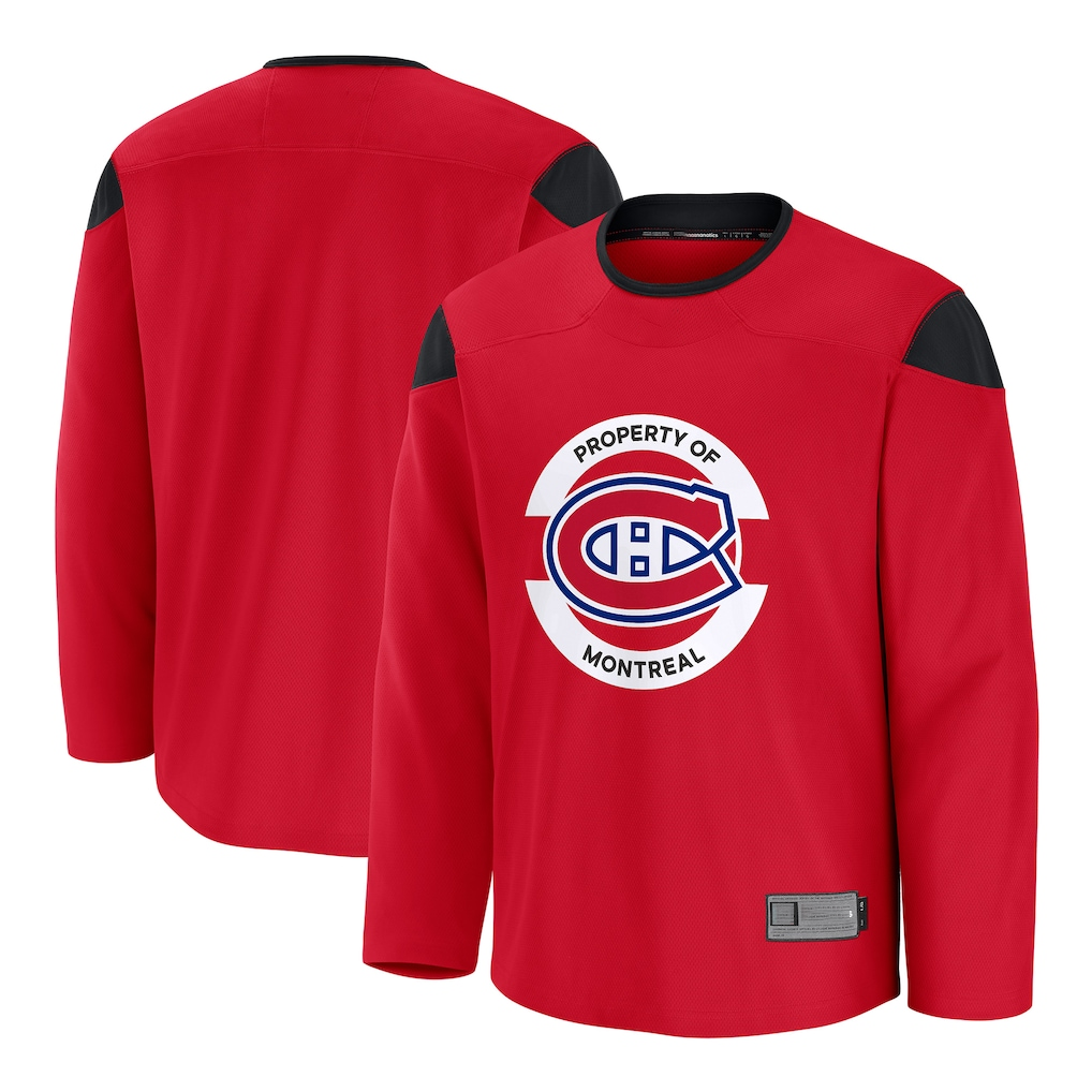 Jdoa M.Canadiens Red Practice Jerseys