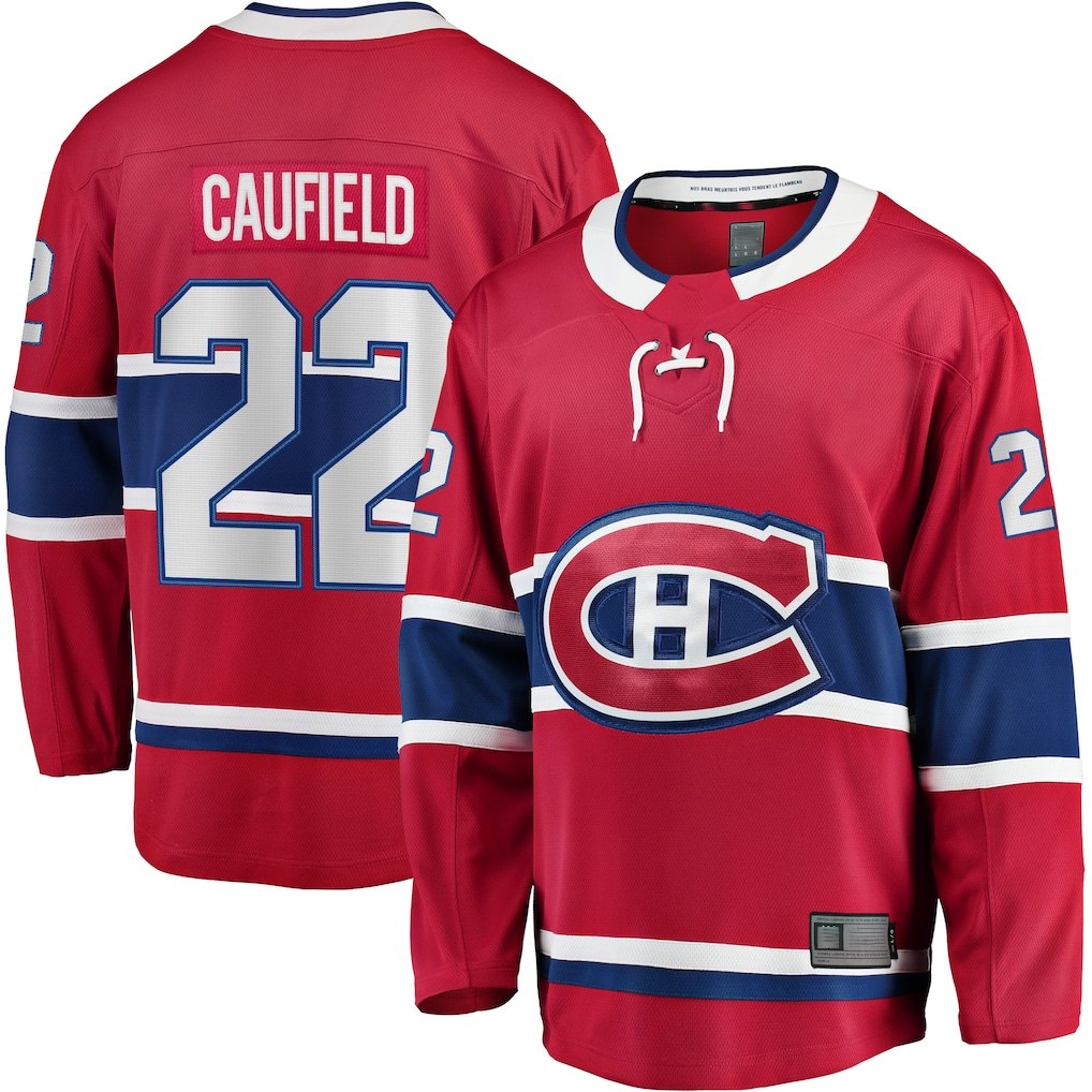 Jdoa M.Canadiens #22 Cole Caufield Red Home Breakaway Replica Jerseys