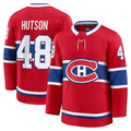 Jdoa M.Canadiens #48 Lane Hutson Red Home Premium Jerseys