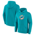 Jdoa M.Dolphins Aqua LOGO Pullover Hoodies Limited Blank Player Stitched Jerseys