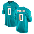 Jdoa M.Dolphins #0 Ollie Gordon II Player Aqua Home Game Stitched Jerseys