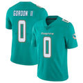 Jdoa M.Dolphins #0 Ollie Gordon II Player Aqua Limited Vapor Untouchable Home Game Stitched Jerseys
