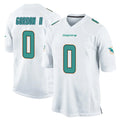 Jdoa M.Dolphins #0 Ollie Gordon II Player White Home Game Stitched Jerseys