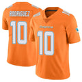 Jdoa M.Dolphins #10 Jacob Rodriguez Player Orange Limited Home Game Stitched Jerseys