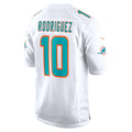 Jdoa M.Dolphins #10 Jacob Rodriguez White Game Stitched Jerseys