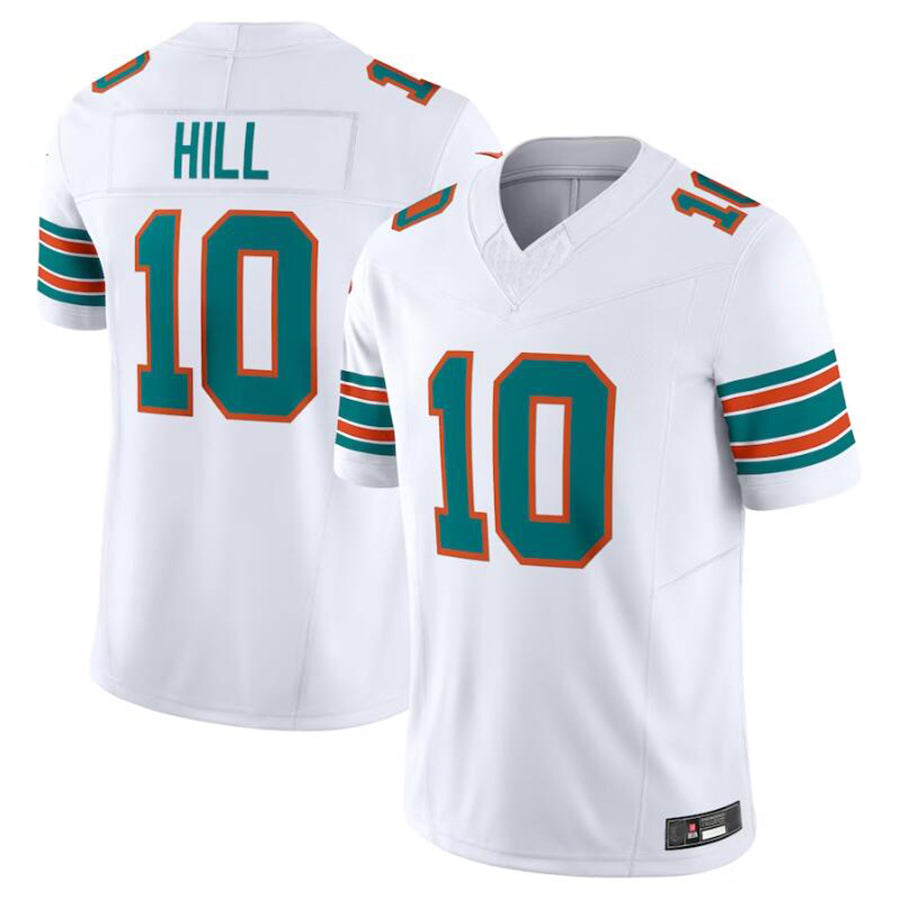 Jdoa M.Dolphins #10 Tyreek Hill White Vapor F.U.S.E. Limited Jersey American Stitched Jerseys