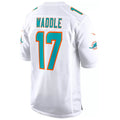 Jdoa M.Dolphins #17 Jaylen Waddle Player White Home Game Stitched Jerseys