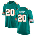 Jdoa M.Dolphins #20 Jordyn Brooks Player Aqua Alternate Home Game Stitched Jerseys