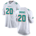 Jdoa M.Dolphins #20 Jordyn Brooks Player White Limited Home Game Stitched Jerseys