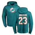 Jdoa M.Dolphins #23 Zayne Anderson Player Aqua LOGO Pullover Hoodies Limited Stitched Jerseys